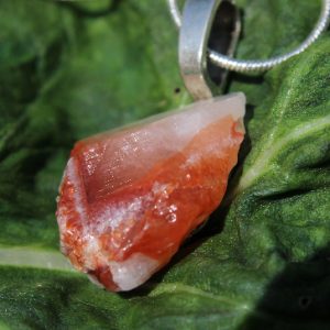 This is a Carnelian Agate necklace
